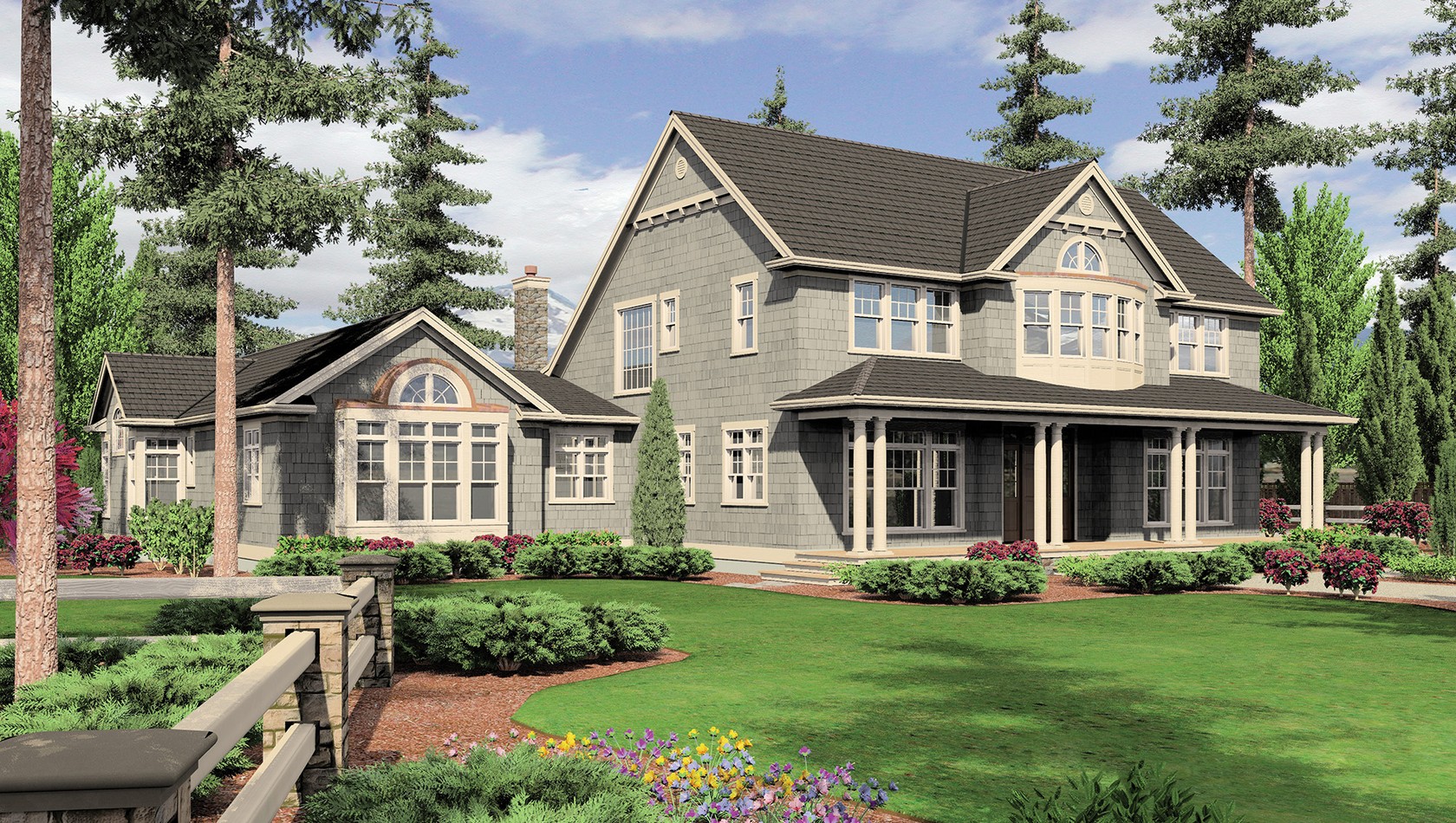 Main image for house plan B2443: The Seligman