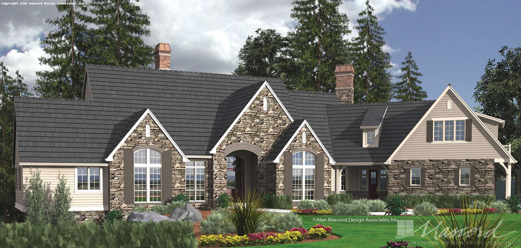 Mascord House Plan 2445: The Ackland