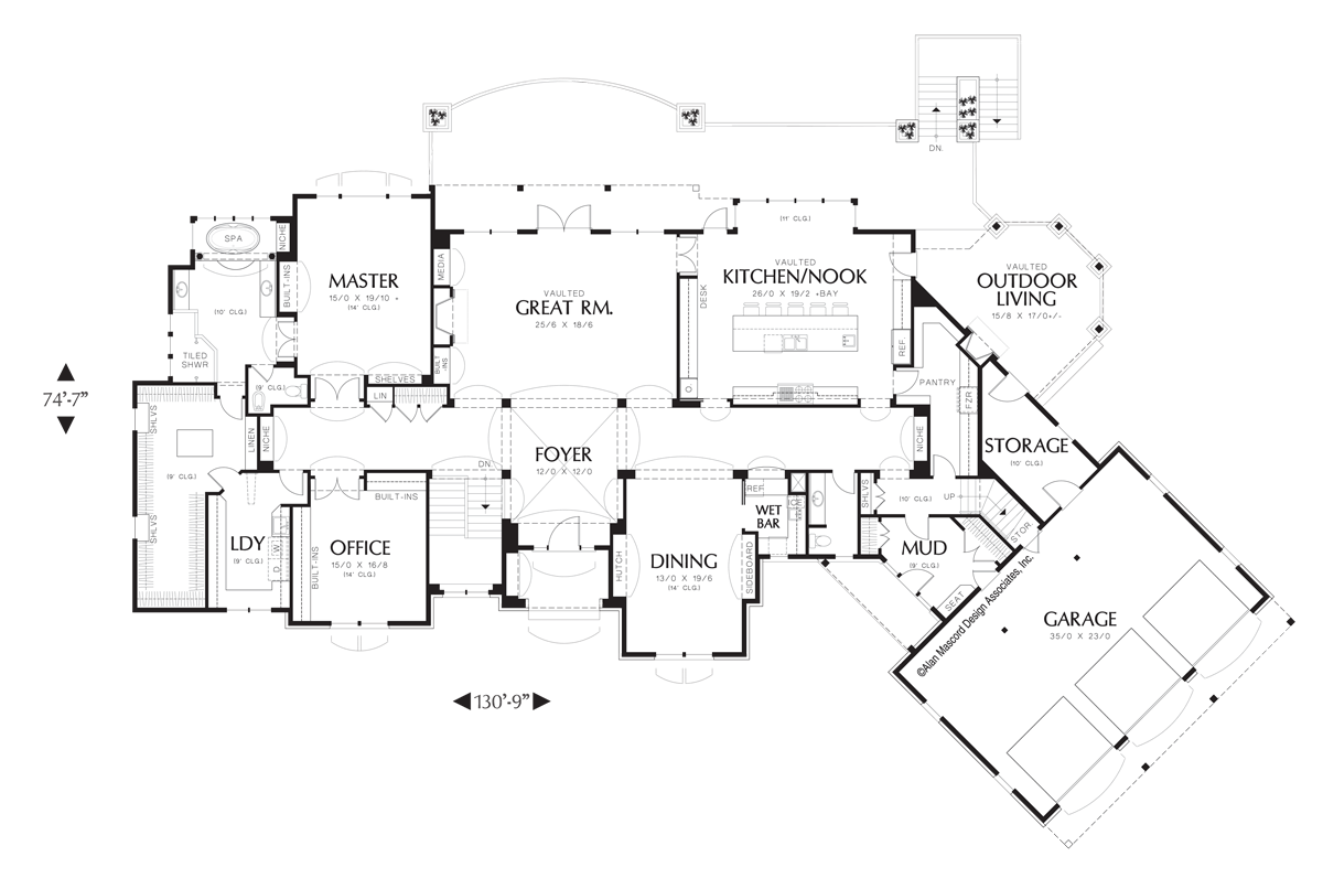 Mascord House Plan 2445 The Ackland