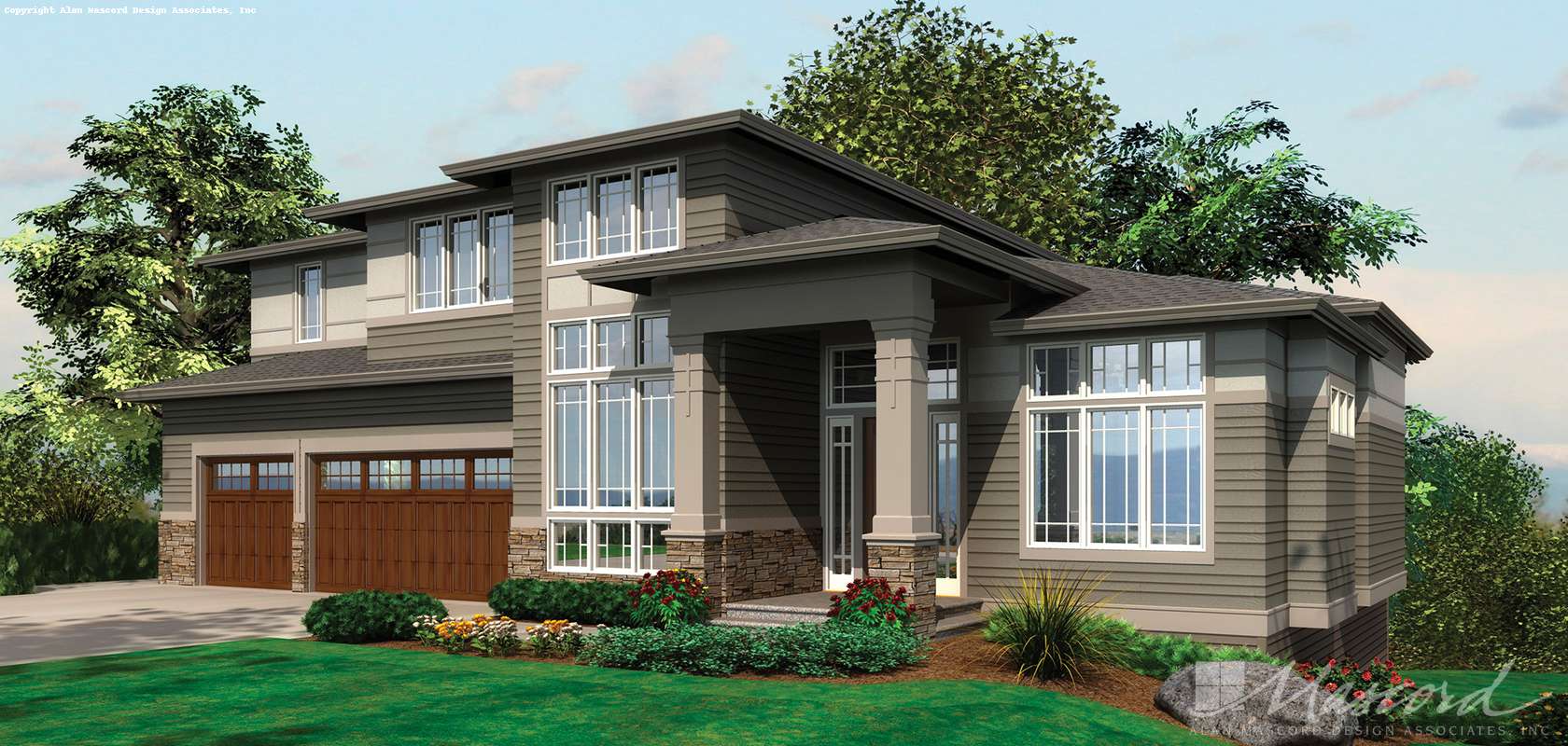 Mascord House Plan 2451: The Rylander