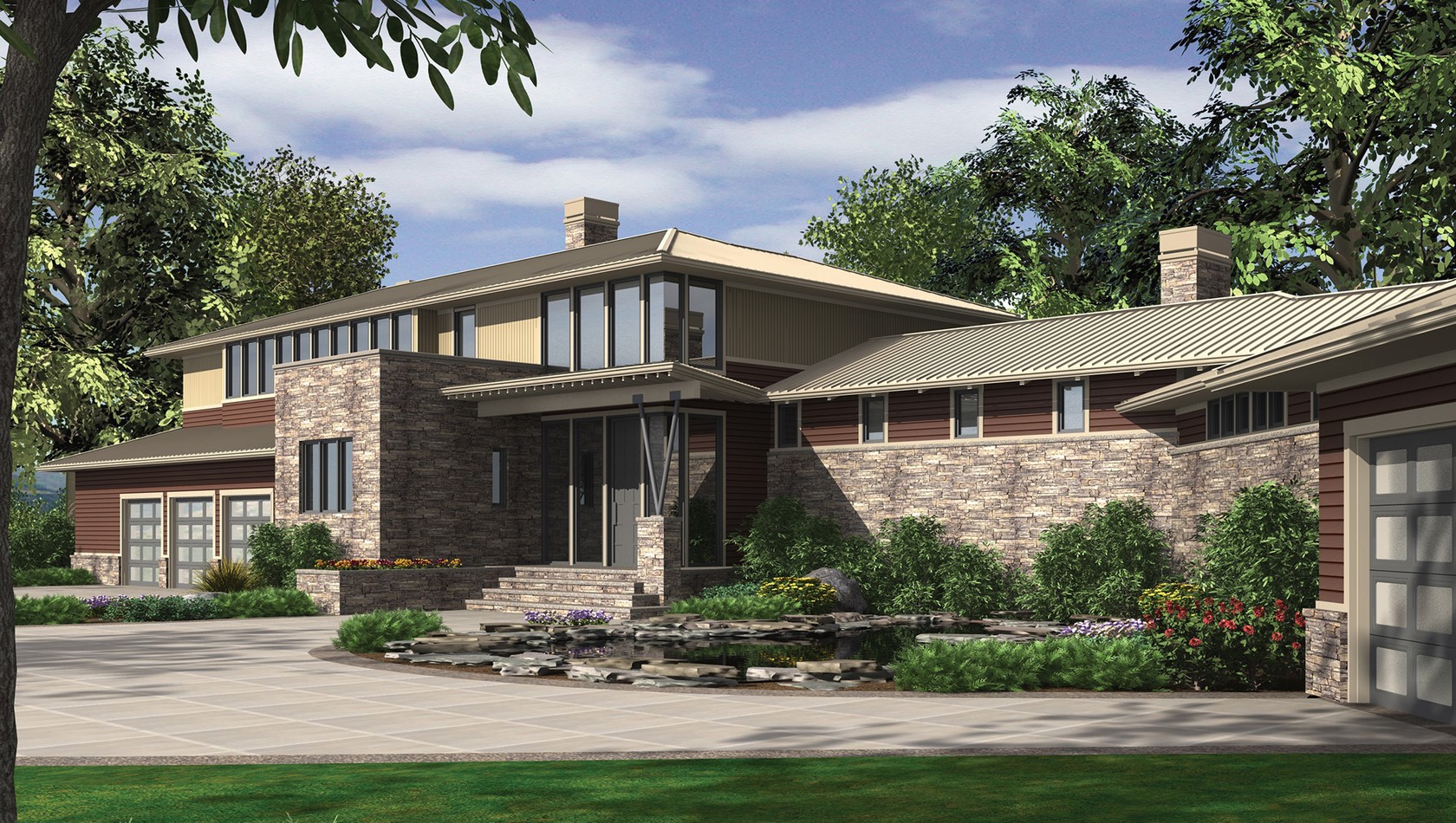 Main image for house plan 2453: The Aurea