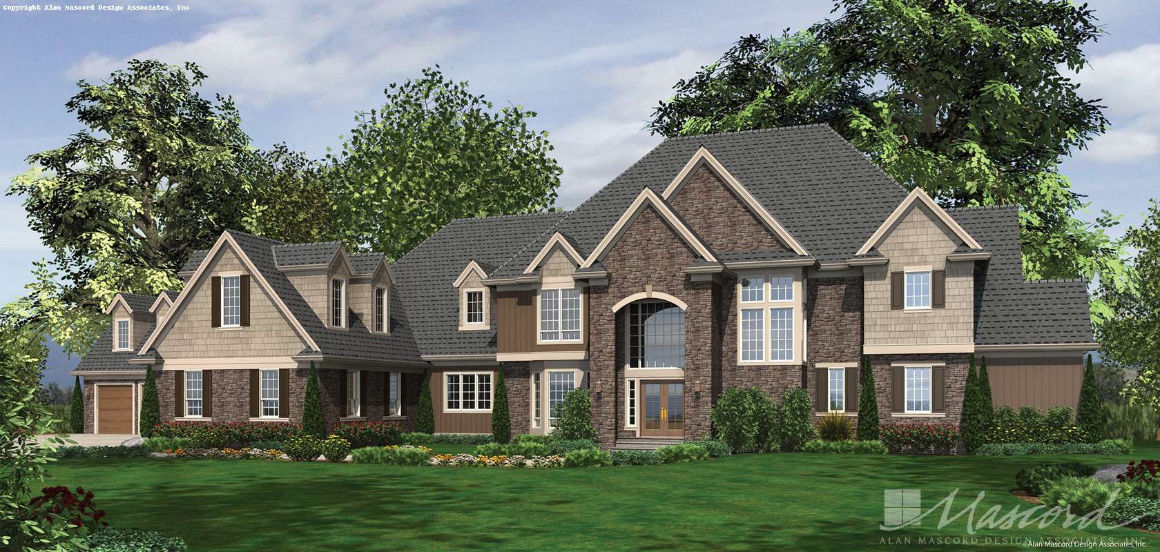 Mascord House Plan 2454: The Elstad