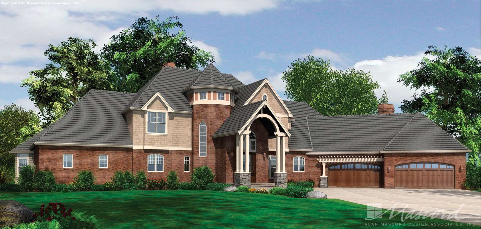 Mascord House Plan 2455: The Lacombe