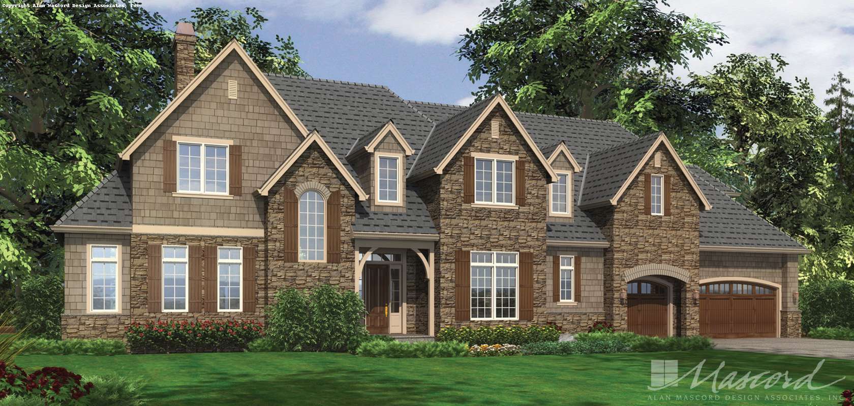 Mascord House Plan B2456: The Lyndale