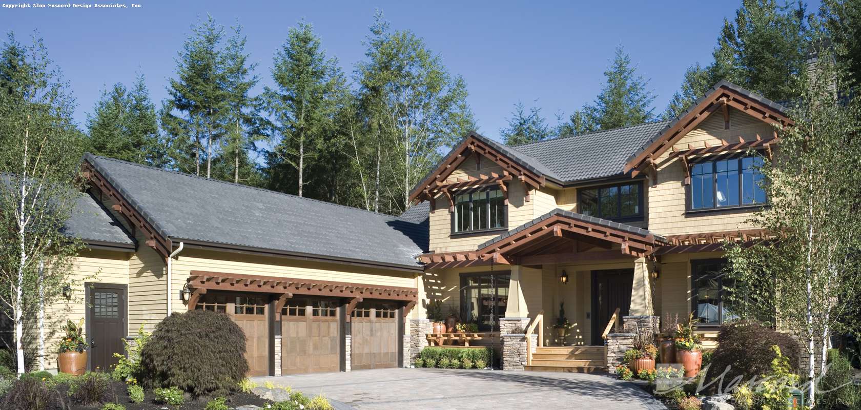 Mascord House Plan B2458: The Copper Falls