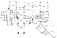 European House Plan 2462 The Galloway: 9787 Sqft, 8 Beds, 6.3 Baths