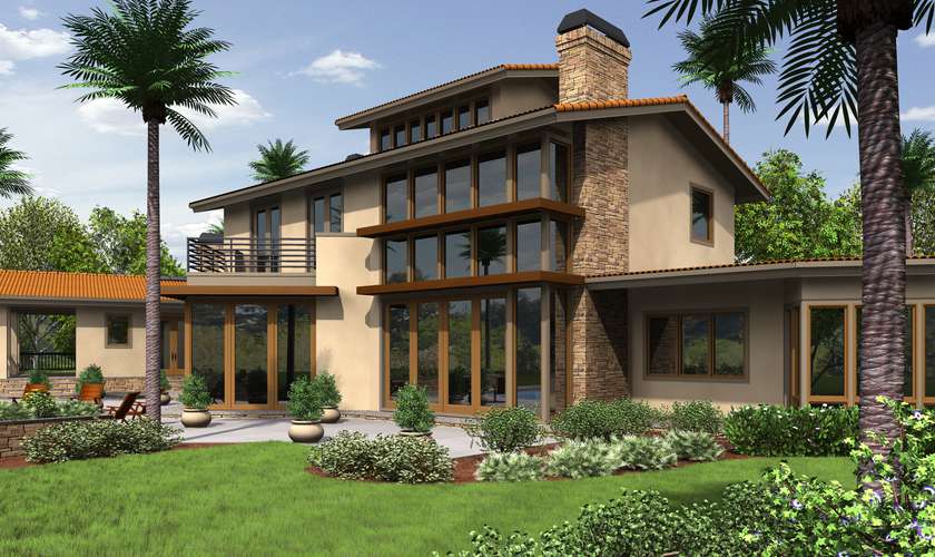 Contemporary House Plan 2466 The Brunswick 4887 Sqft 4 Beds 4 2 Baths