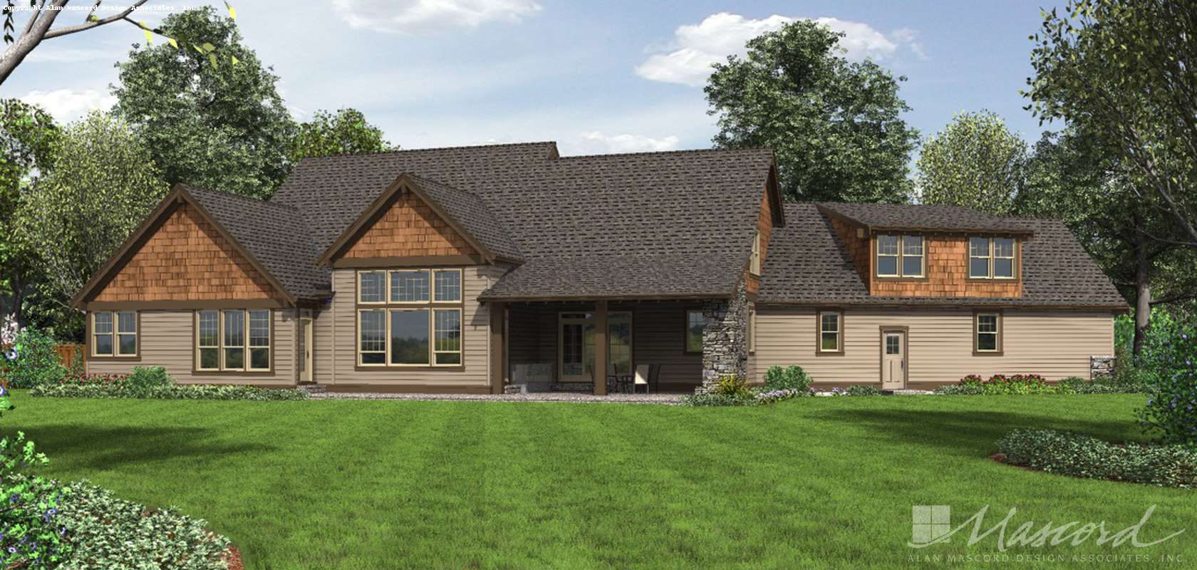 Craftsman House Plan 2471 The Braecroft: 3888 Sqft, 4 Beds, 3.2 Baths