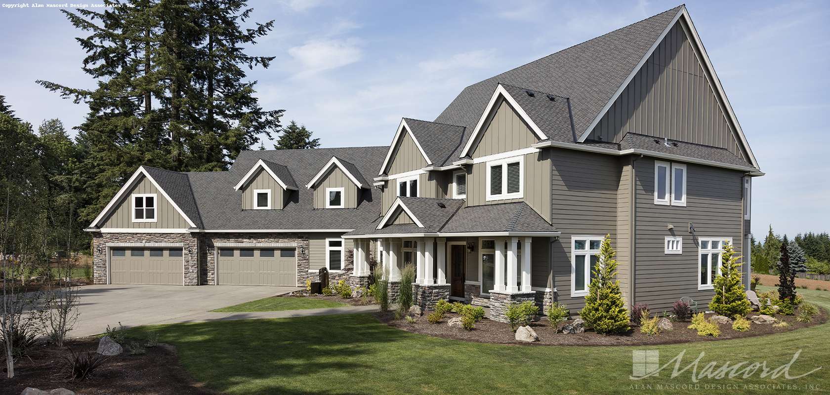 Mascord House Plan 2474: The Morristown