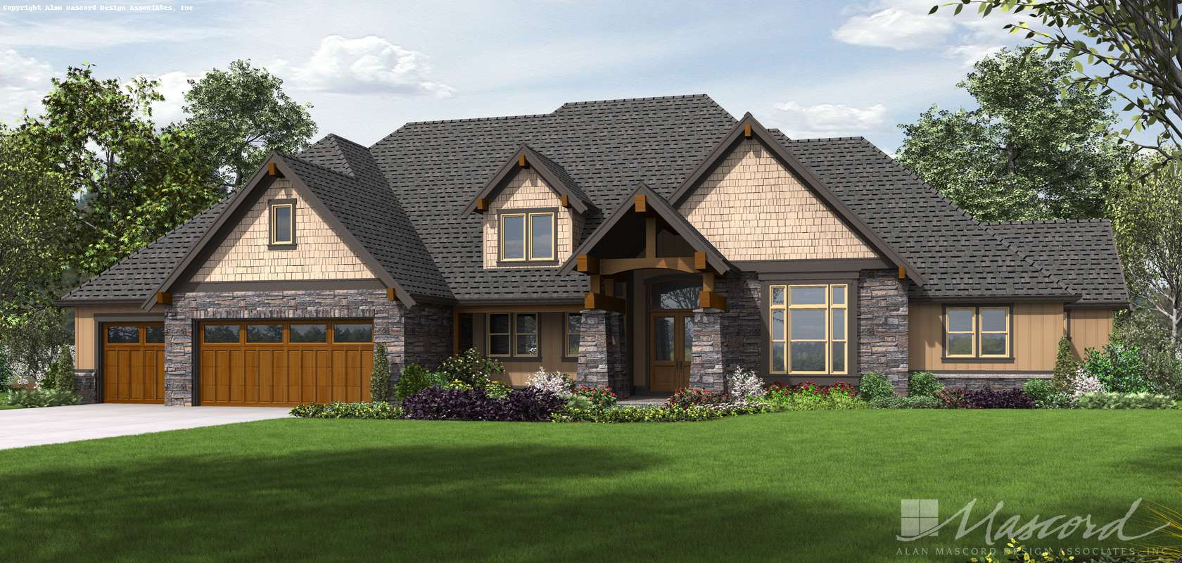 Mascord House Plan B2477: The