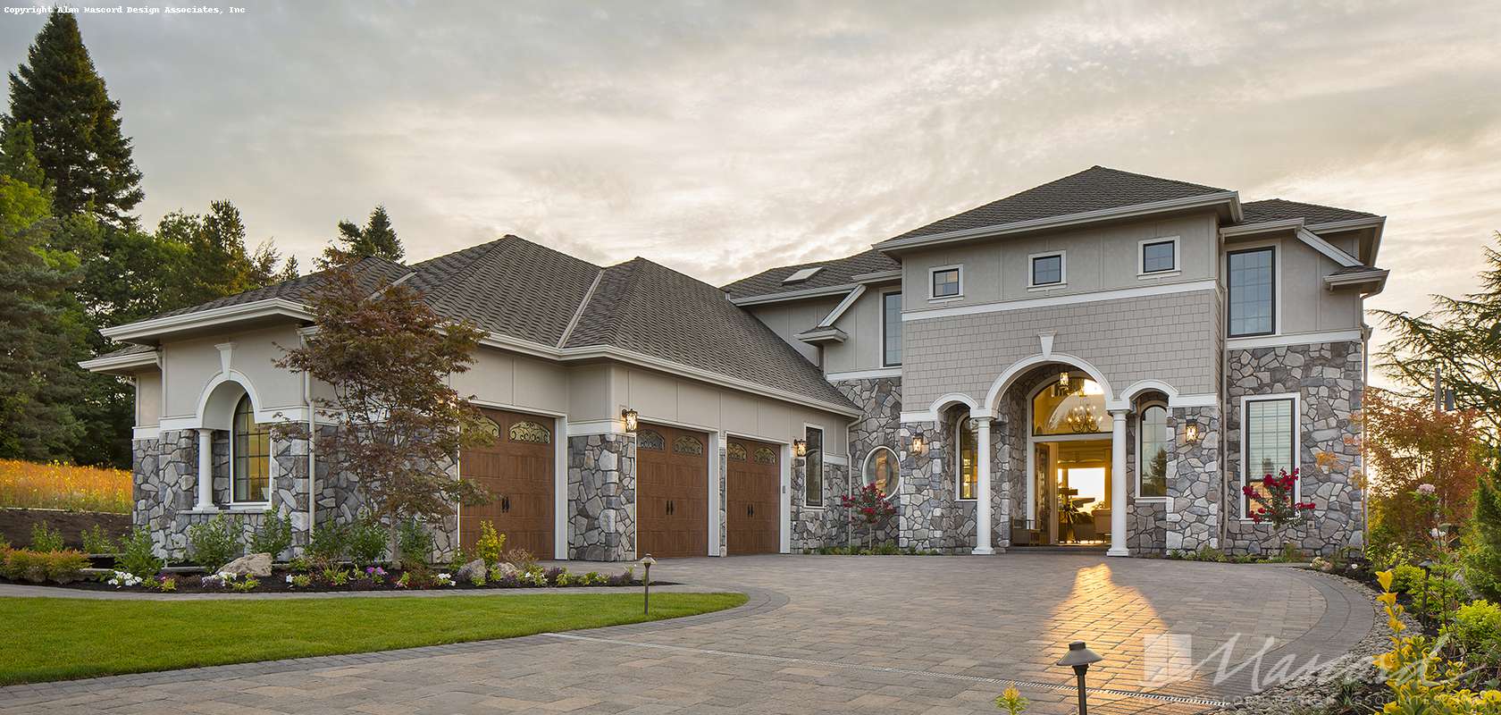 Mascord House Plan 2478: The Octavia