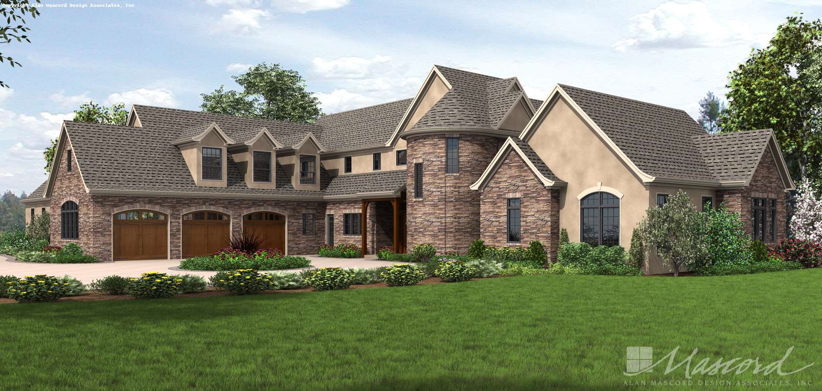 Mascord House Plan 2479: The Belle Reve