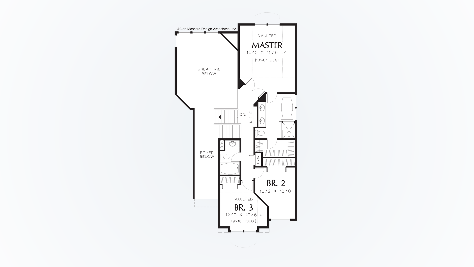 Mascord House Plan 3210A - The Boyden