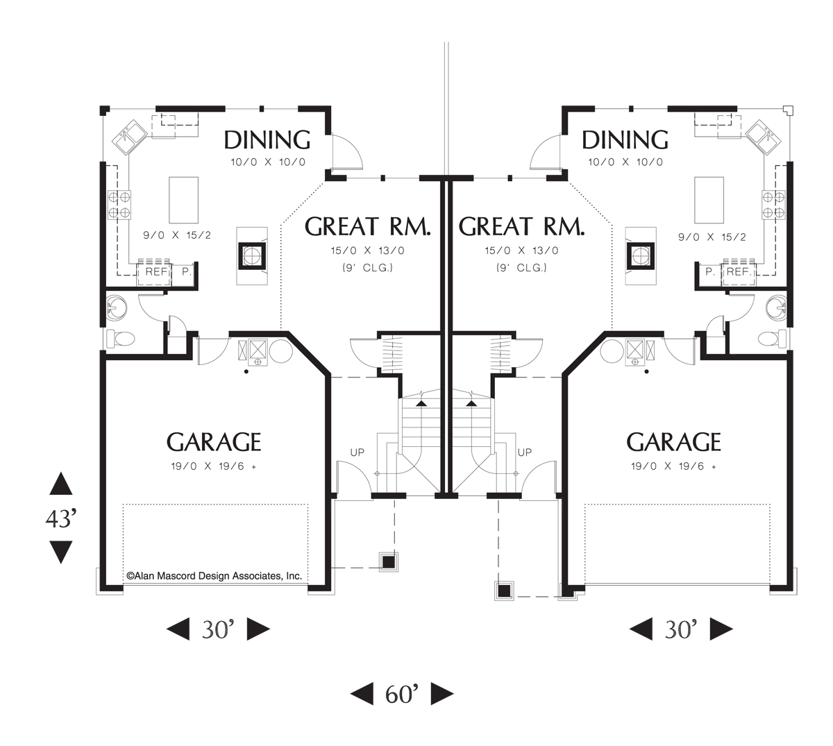 Cottage House Plan 4005D The Meadowbrook 3020 Sqft, 3 Beds, 2.1 Baths