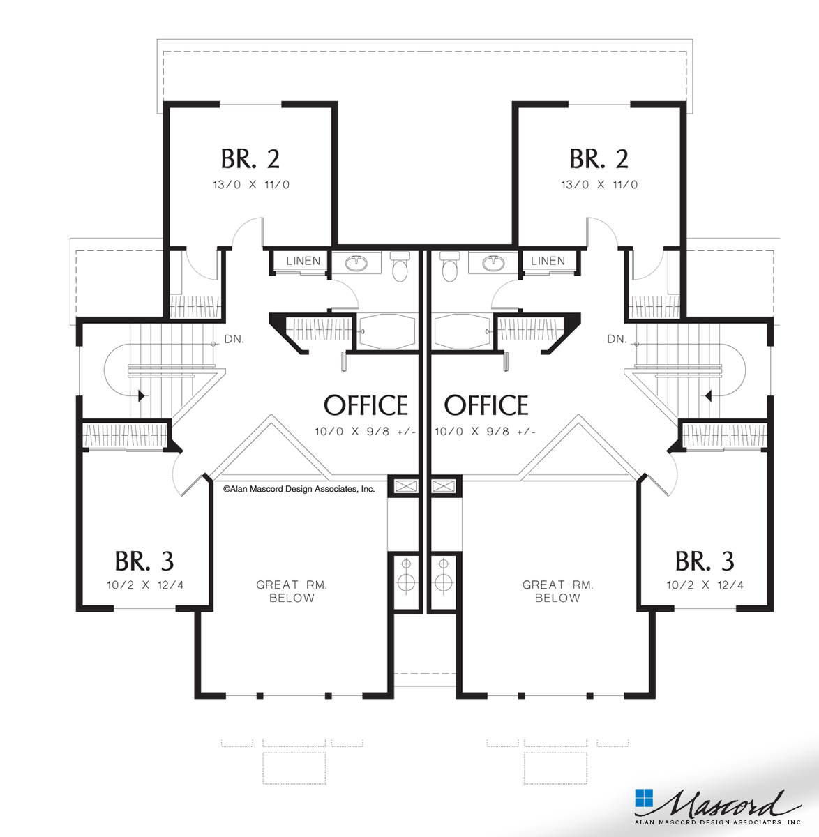 Craftsman House Plan 4016 The Spencer: 3816 Sqft, 3 Beds, 2.1 Baths