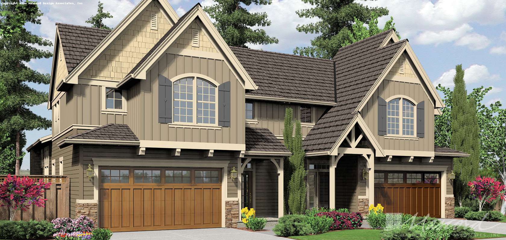 Mascord House Plan B4037: The Whitman