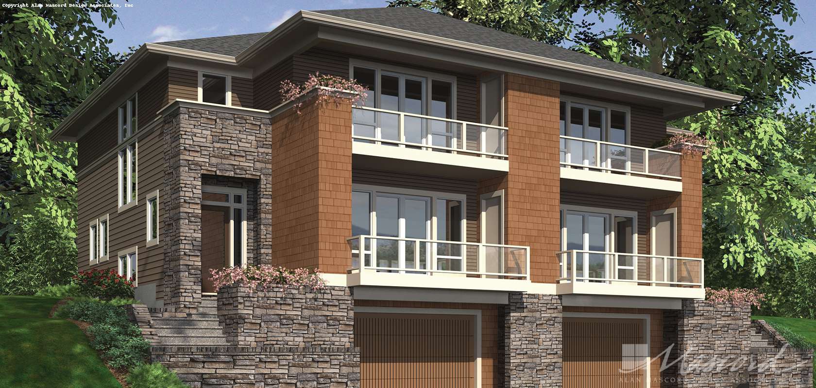 Mascord House Plan 4041: The Prairiefire