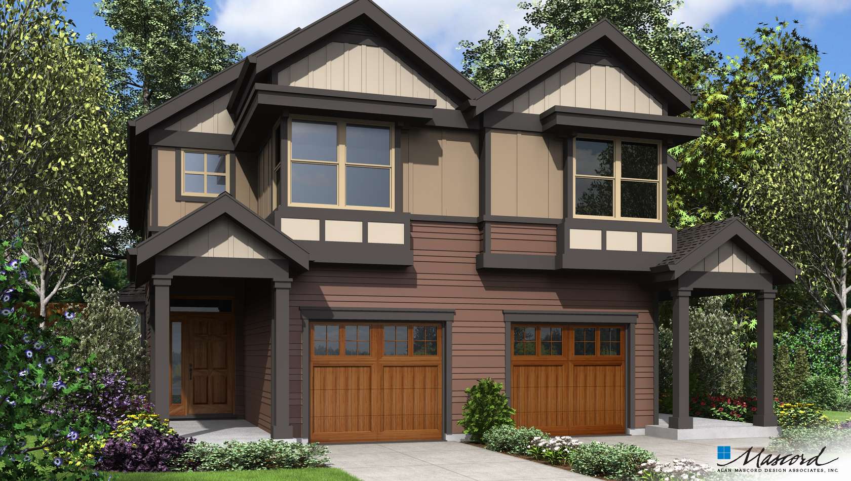 Main image for house plan 4045: The Cascades