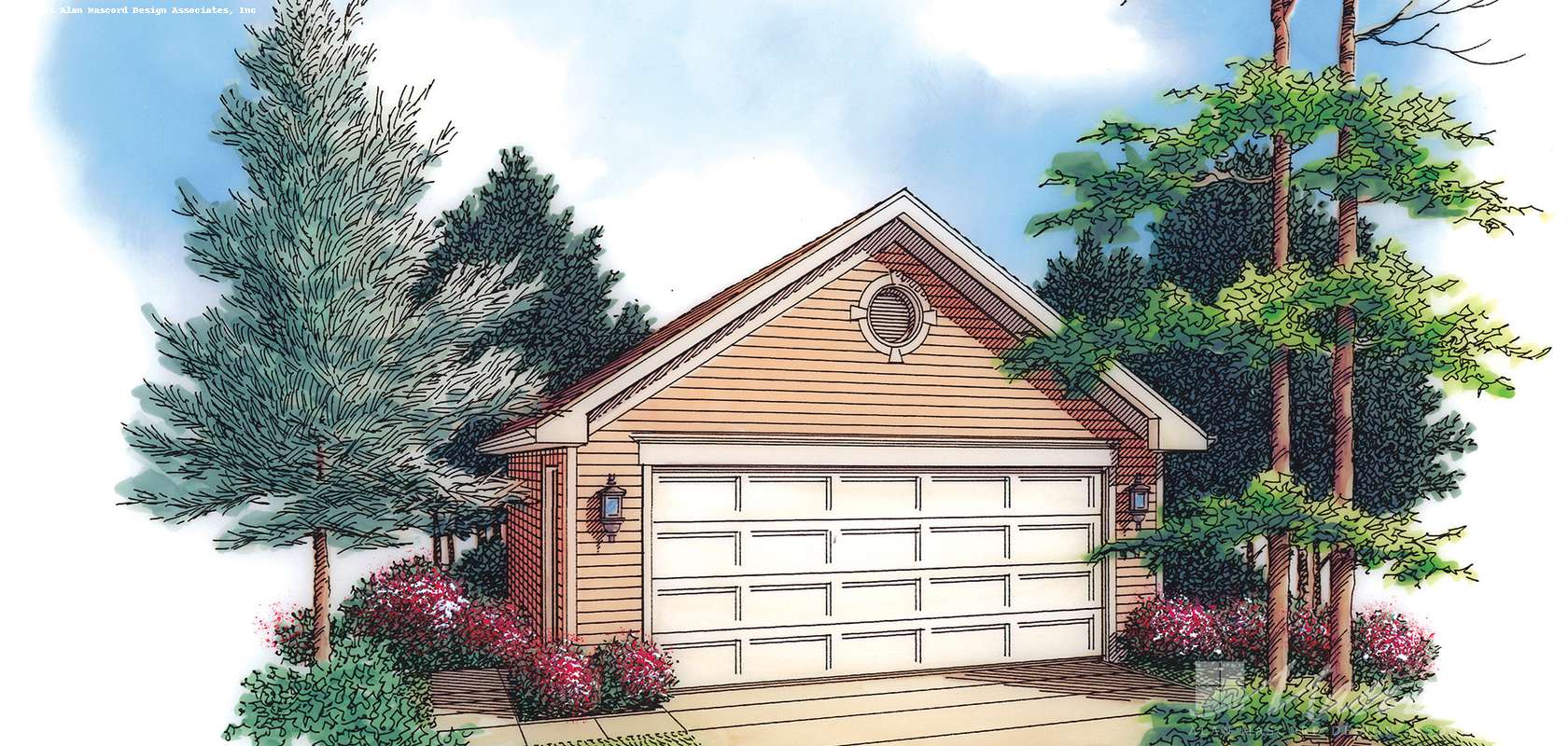 Mascord House Plan 5002: The Bristol
