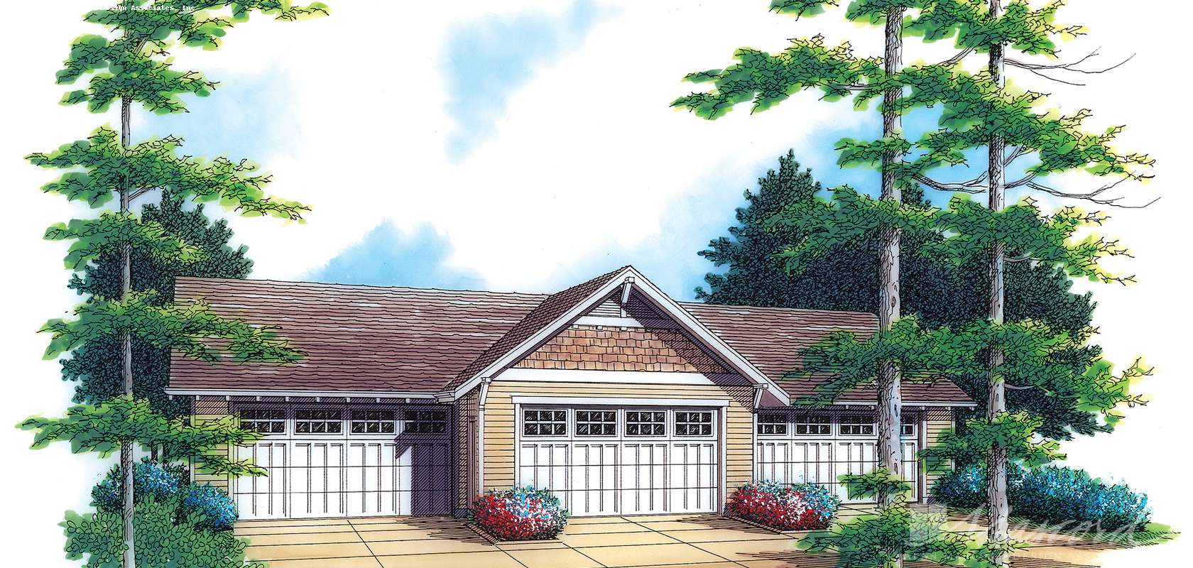 Mascord House Plan 5008: The Andretti