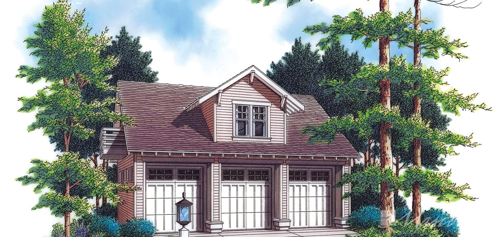 Mascord House Plan 5009: The Pomona