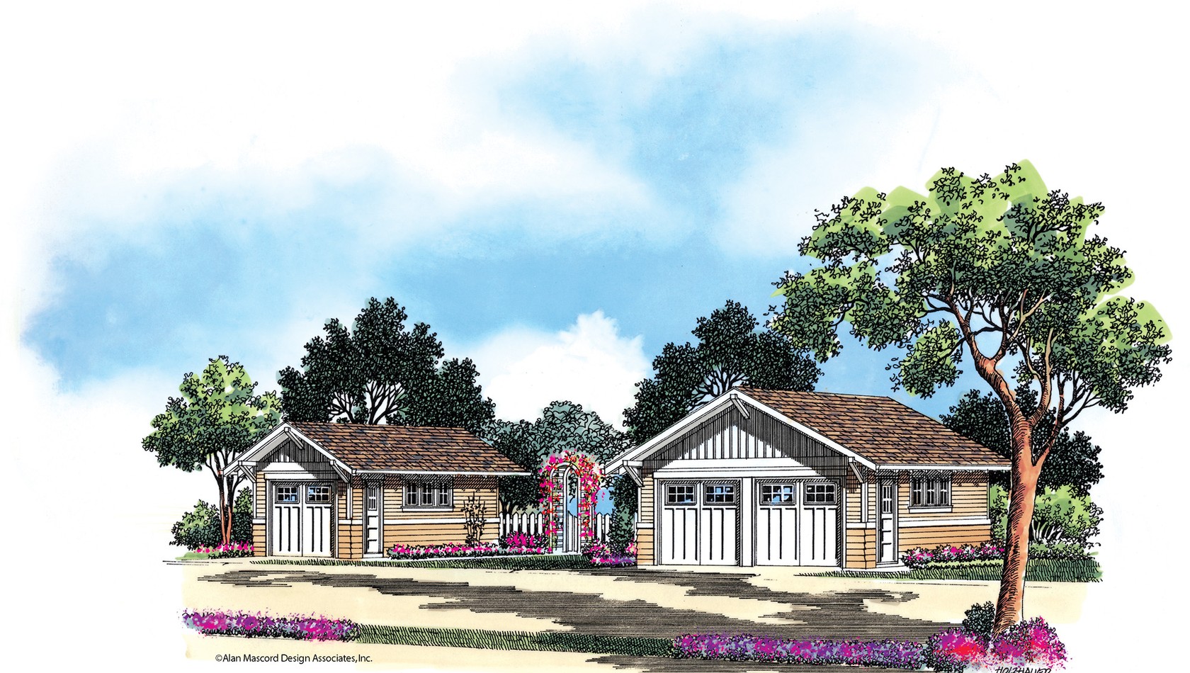 Mascord House Plan 5010: The Schumacher