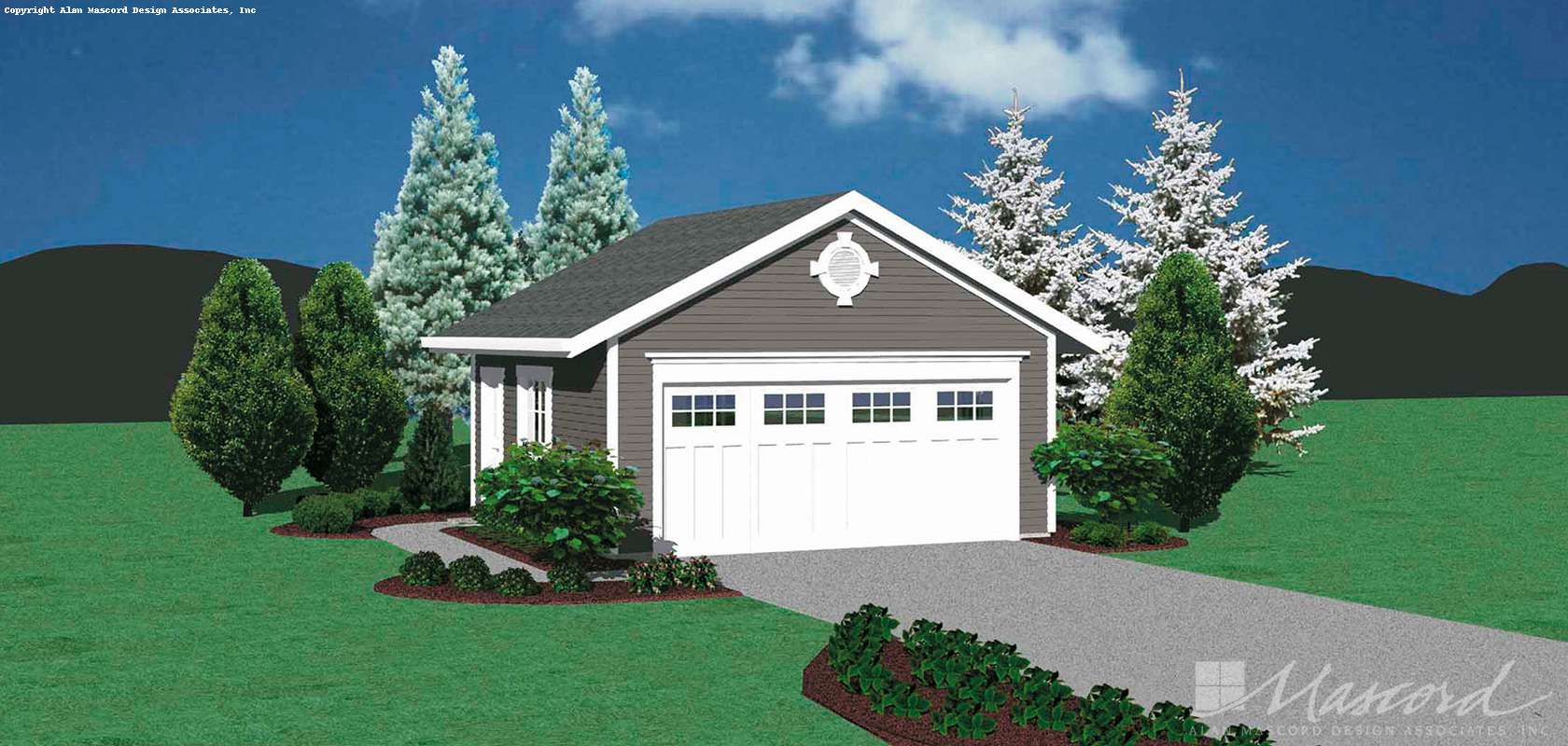 Mascord House Plan 5015: The Prost