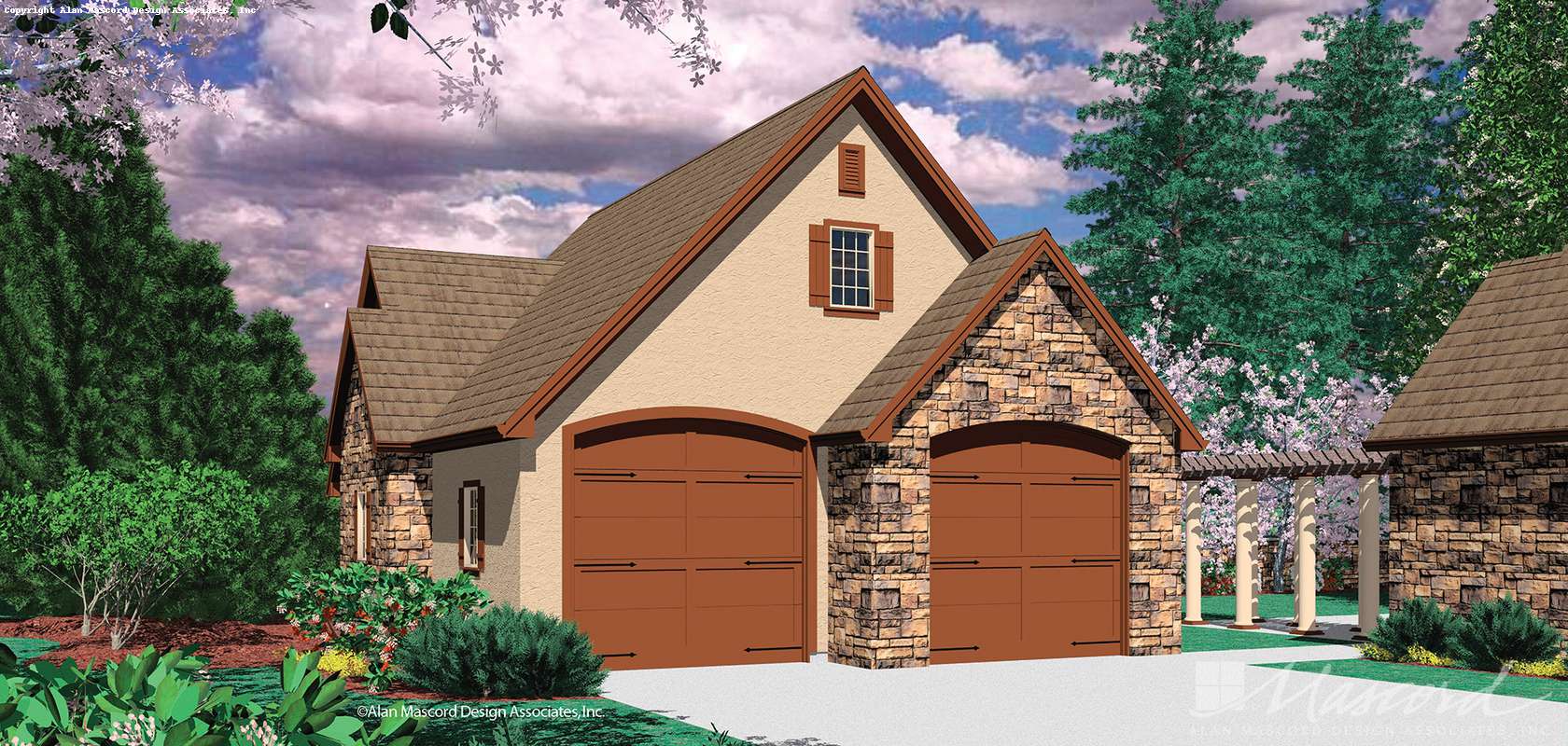 Mascord House Plan 5019: The Pocono