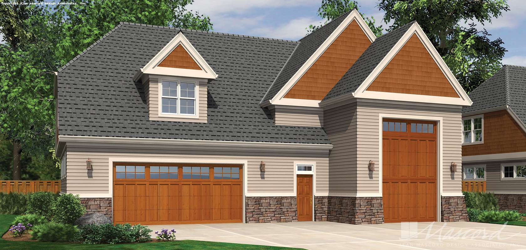 Mascord House Plan 5024: The Danica