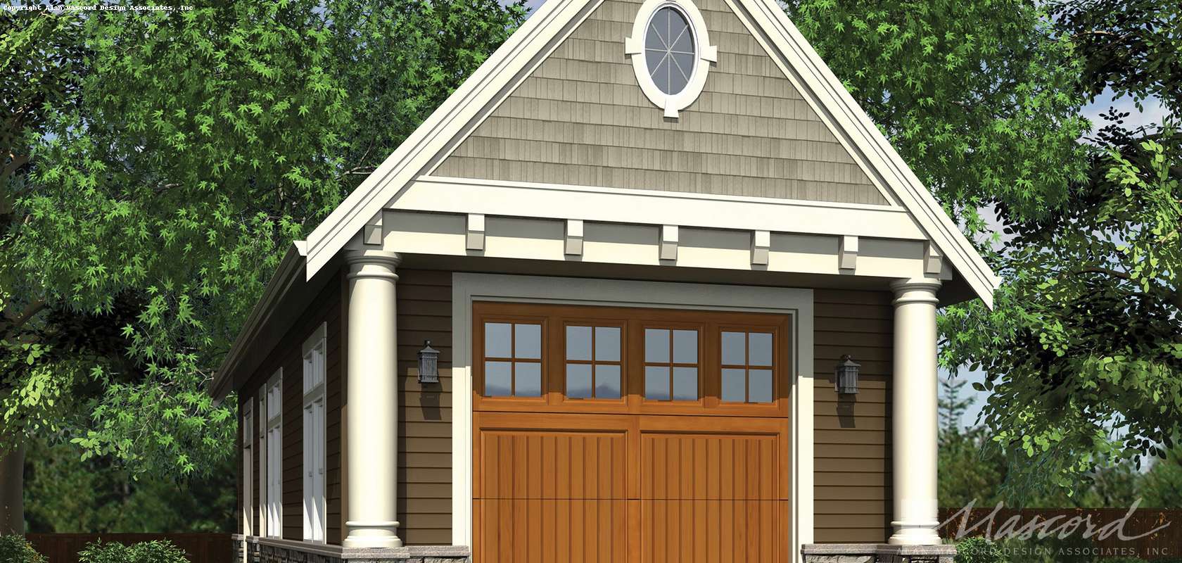 Mascord House Plan 5027: The Monza