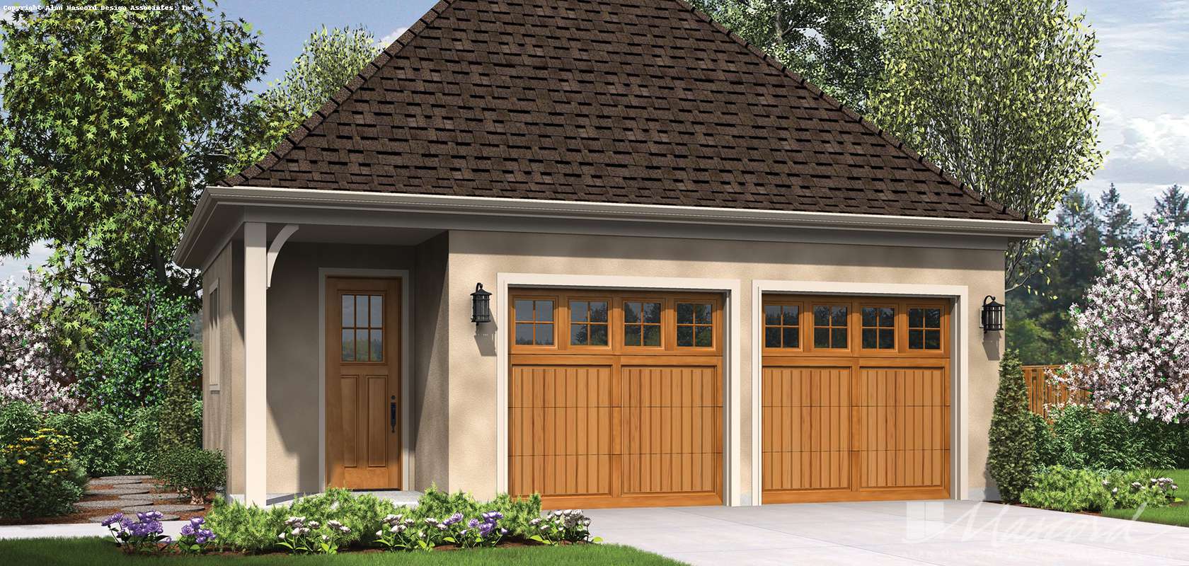 Mascord House Plan 5032: The Monaco