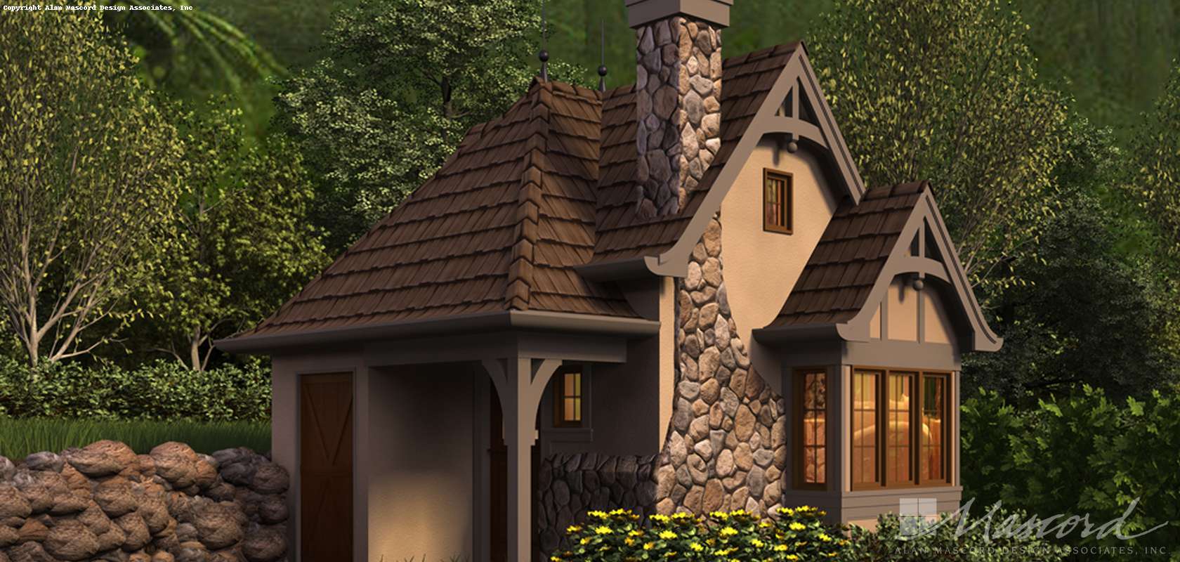 Mascord House Plan 5033: The Bucklebury
