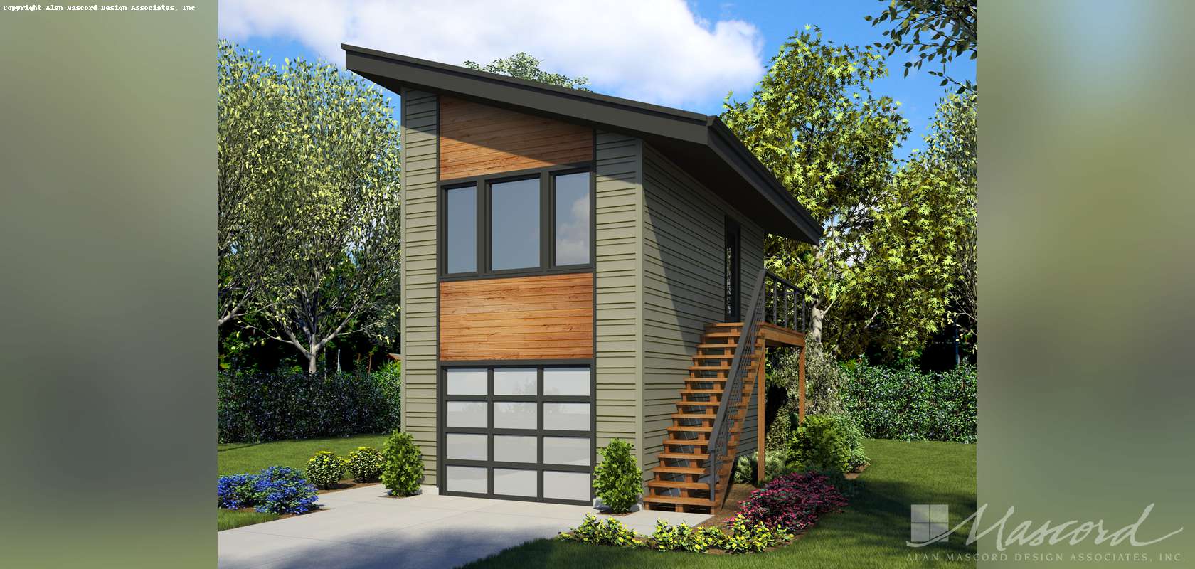 Mascord House Plan 5038: The Stratton
