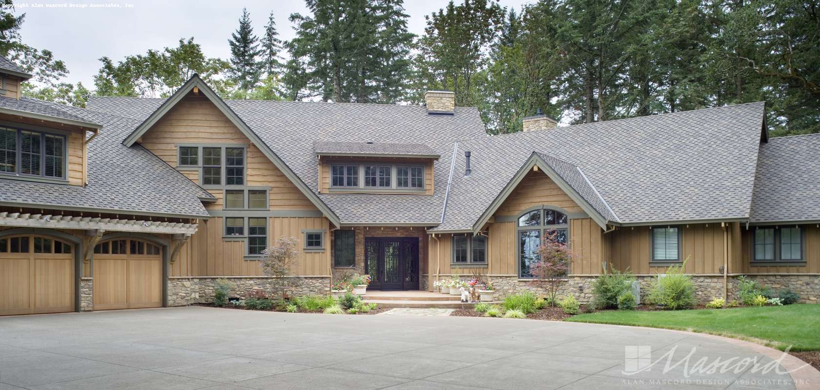 Mascord House Plan 2465: The Letterham