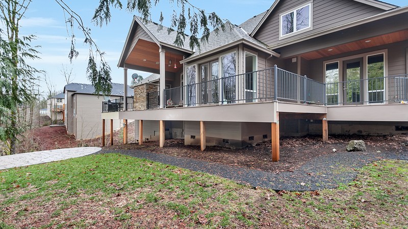 Image for Vidabelo-Elegant Craftsman with Double Master Suites-Rear Exterior